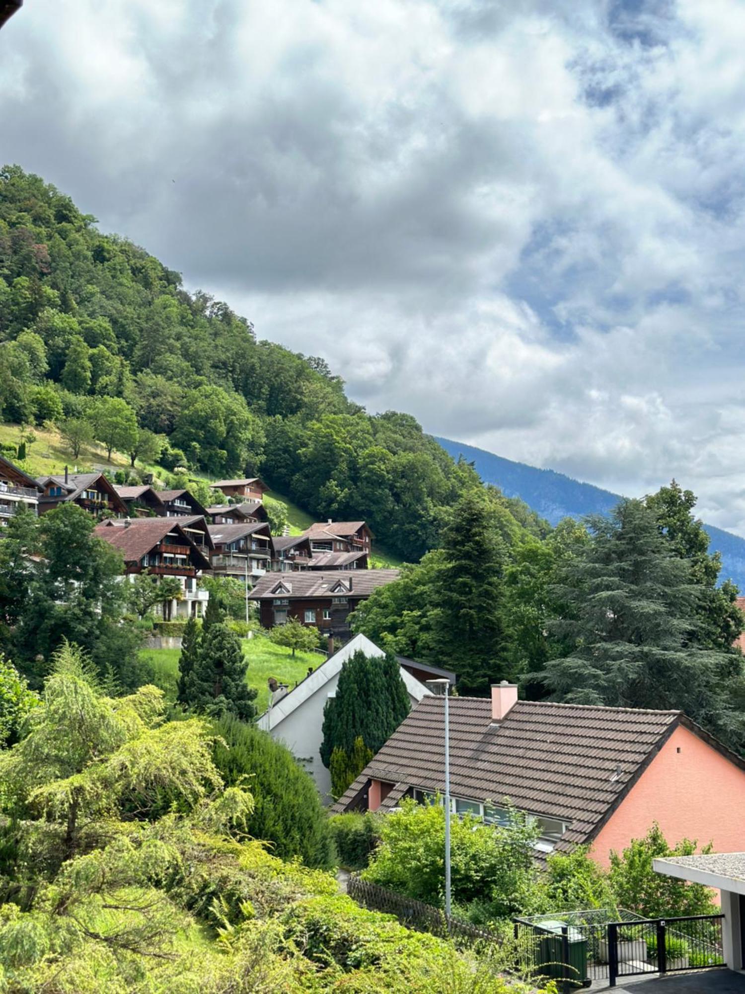 The Bluemlisalp, A Private Flat With The Of Thun View Apartamento
